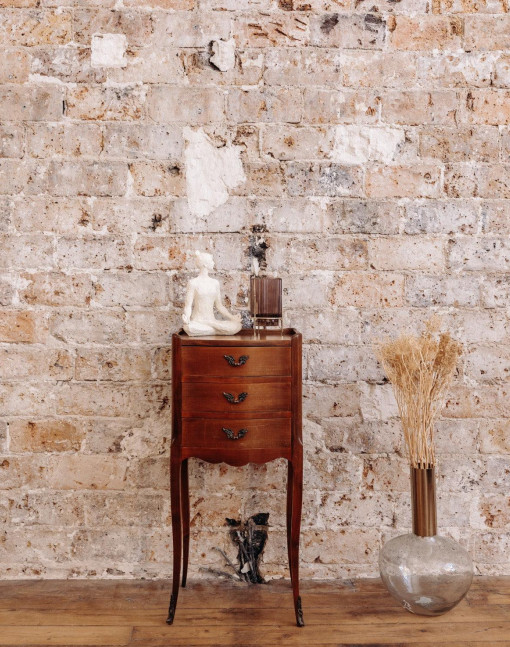 La table de chevet en bois N°100