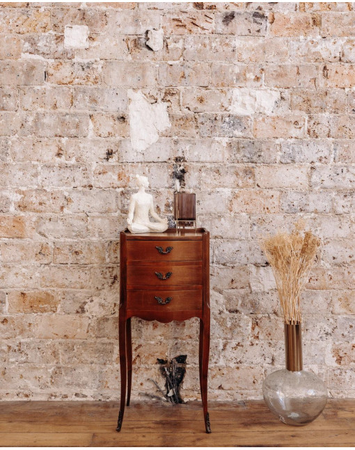 La table de chevet en bois N°100